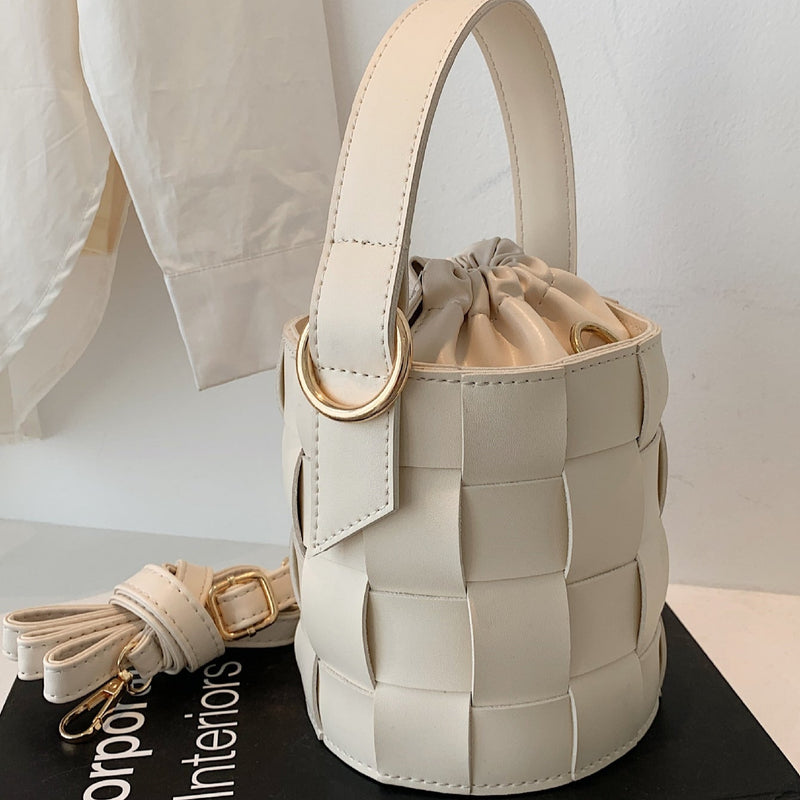 Bolsa Balde Mini Trançado Helena