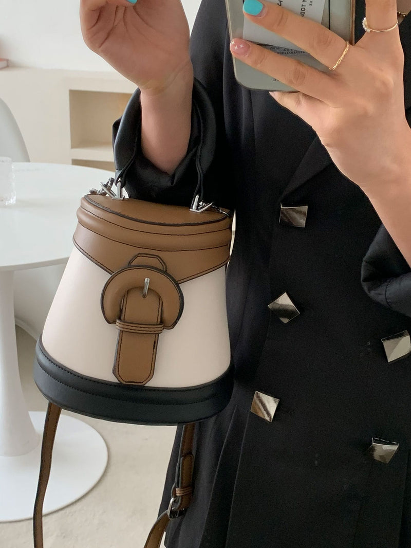 Bolsa de Ombro Estilo Balde Letícia