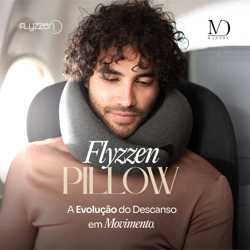 Flyzzen - Travesseiro de Pescoço Premium para Viagens