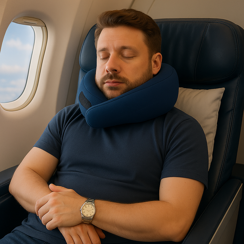 Flyzzen - Travesseiro de Pescoço Premium para Viagens