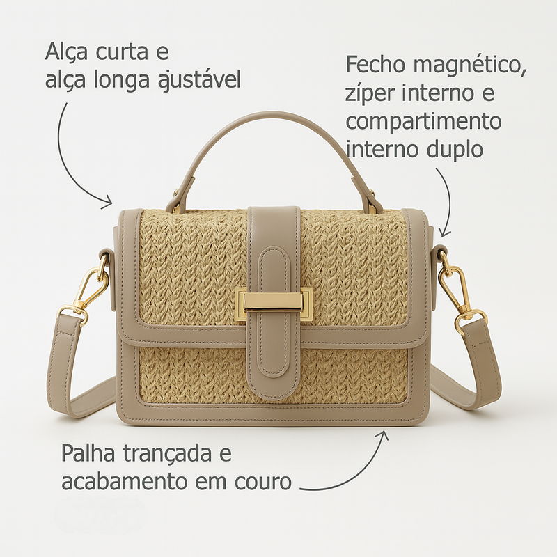 Bolsa Satchel Bella Rivoli