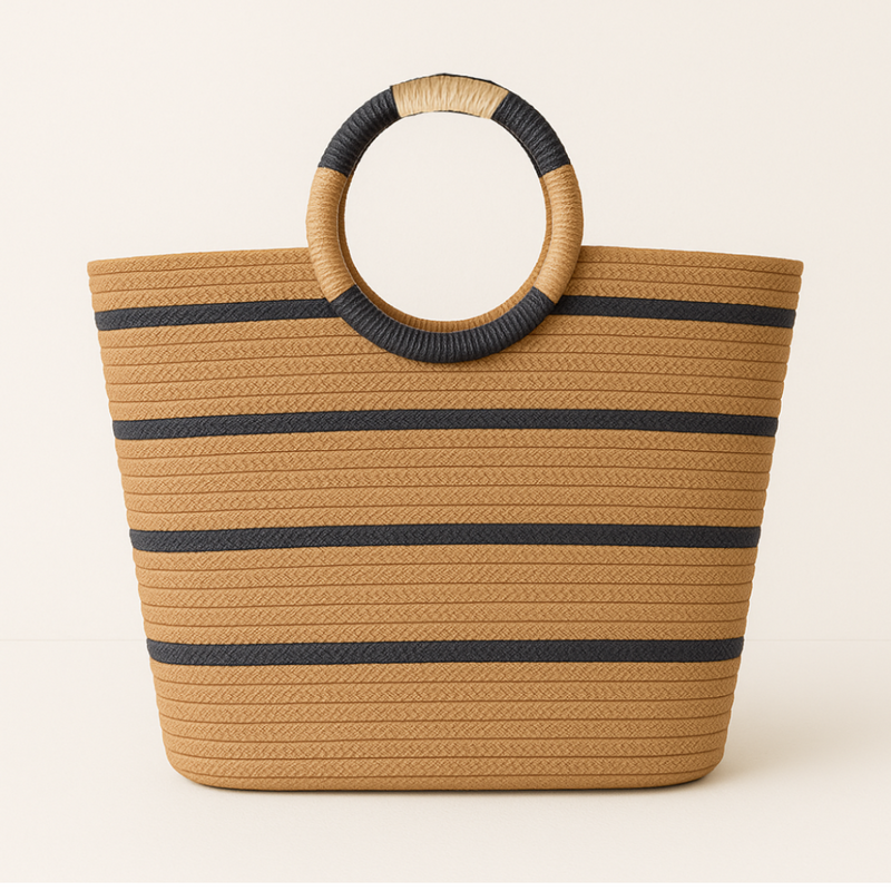 Bolsa Tote de Palha Hanna