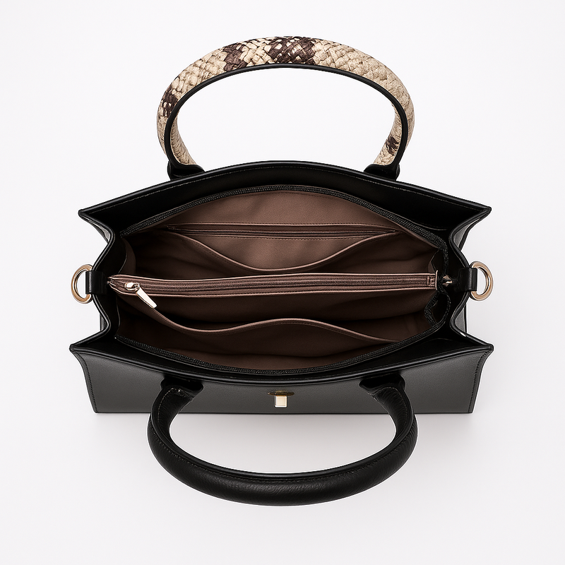 Bolsa Tote Croco Isys