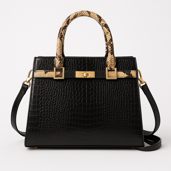 Bolsa Tote Croco Isys