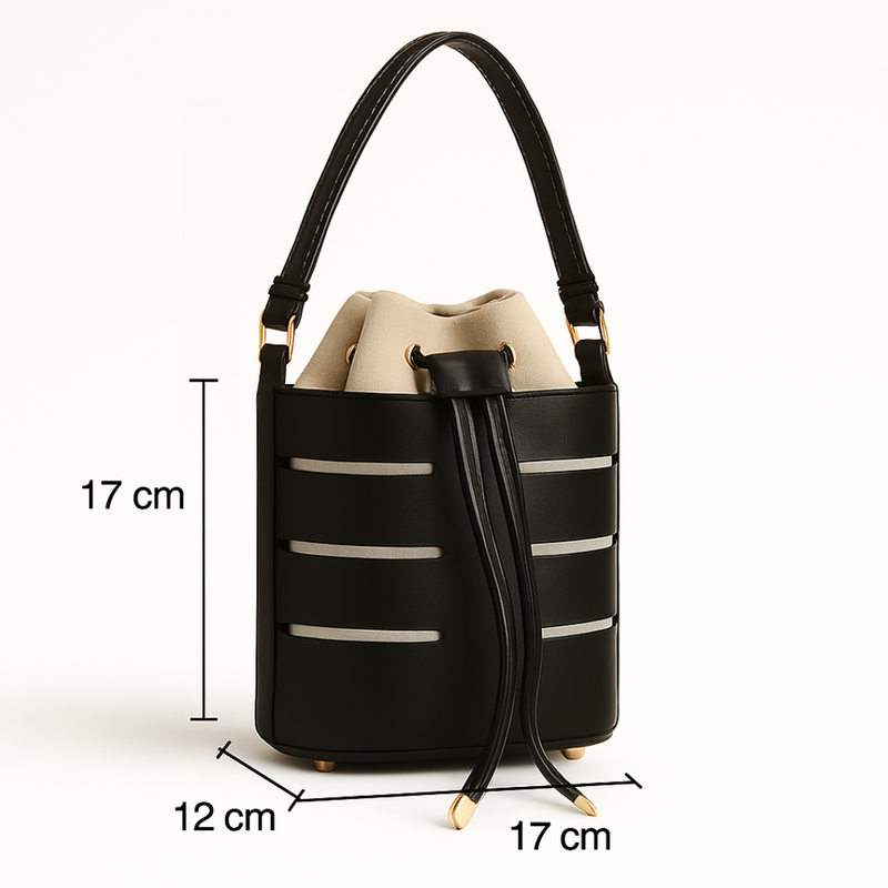Bolsa Bucket Trançado Amélie