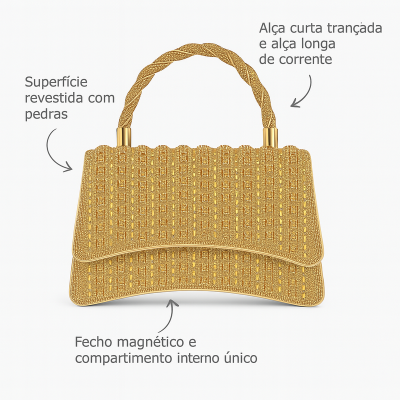 Bolsa Clutch Jewel Mirabella