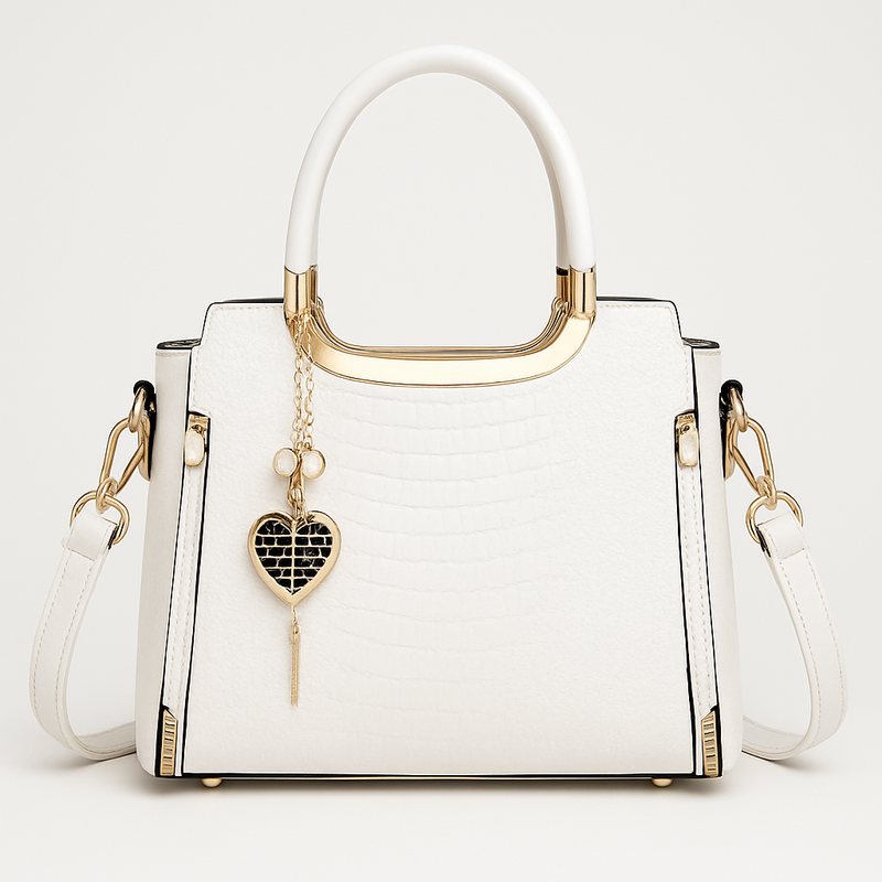 Bolsa Satchel Croco Laís