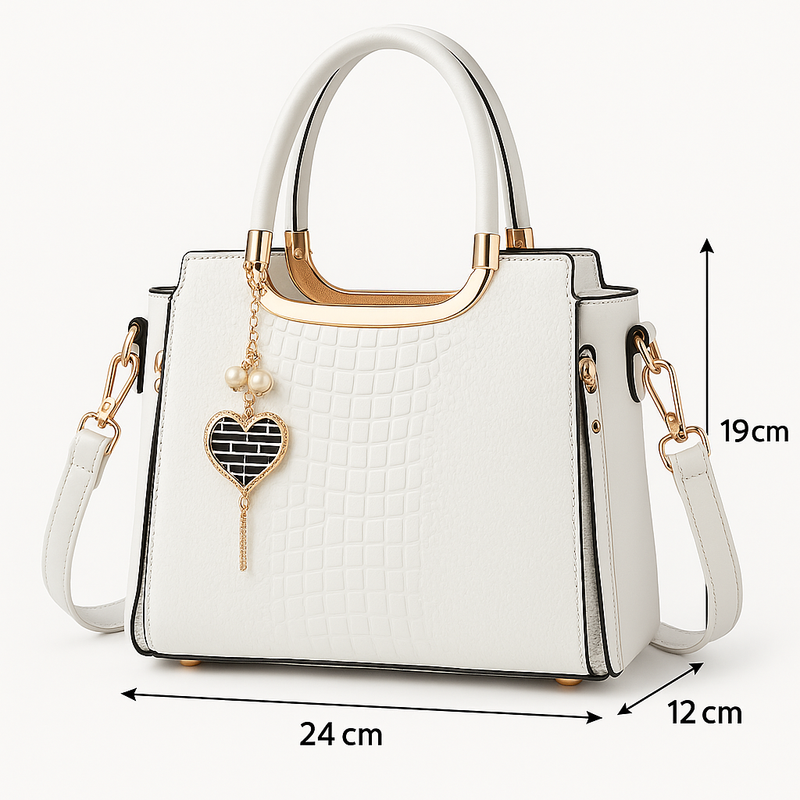 Bolsa Satchel Croco Laís