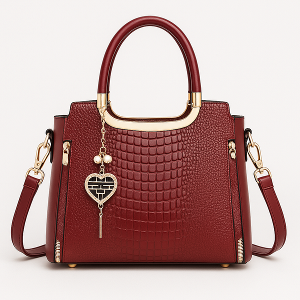 Bolsa Satchel Croco Laís