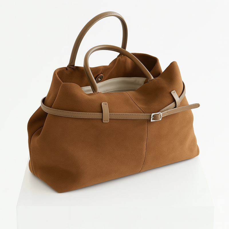 Bolsa sofisticada de couro