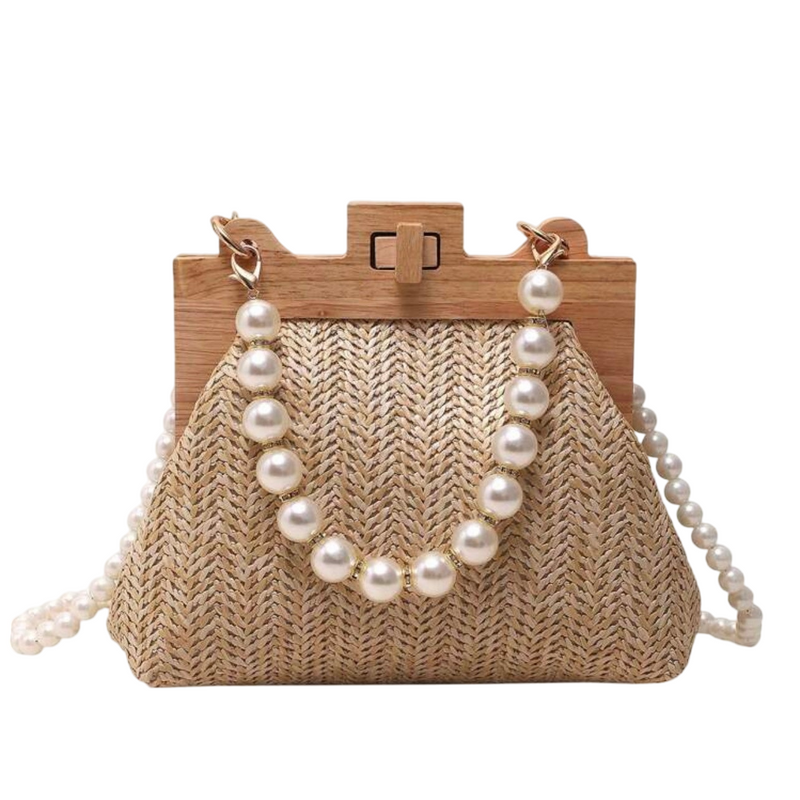 Bolsa Boho De Madeira Vintage