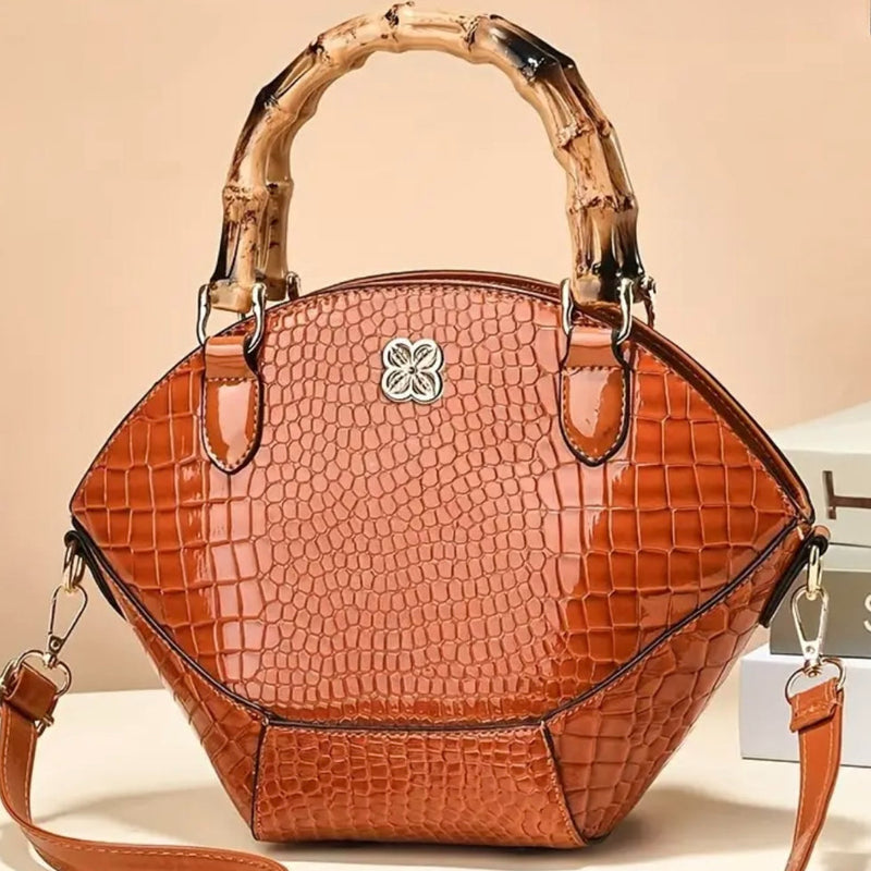 Bolsa De Mão Croco Seraphine