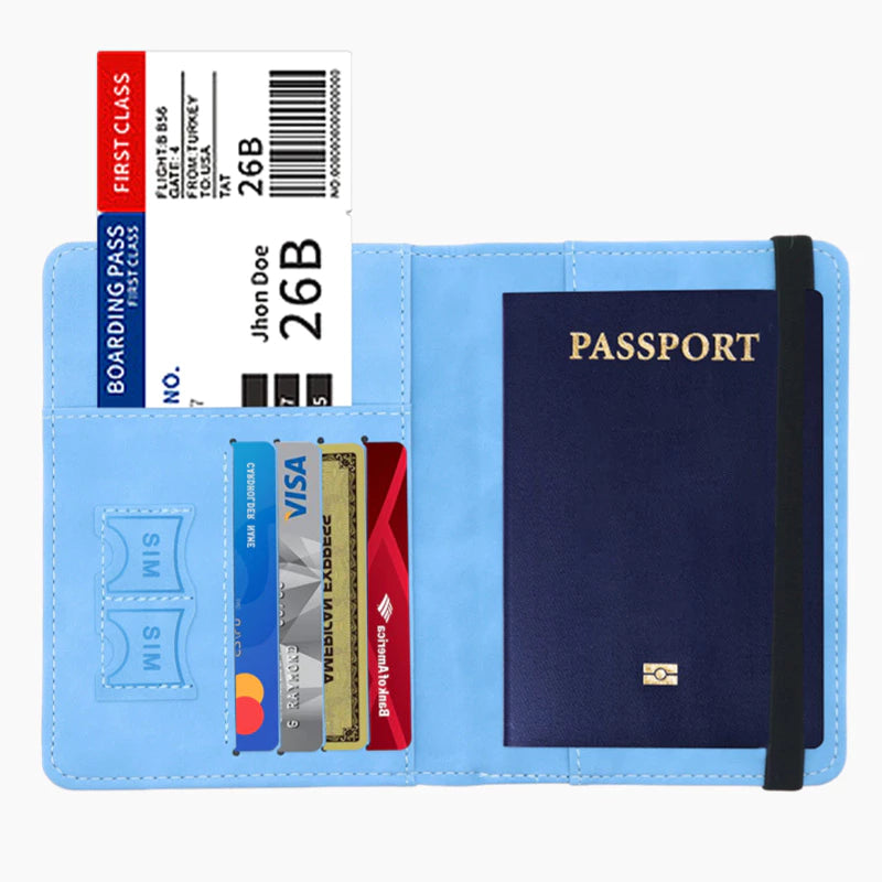 Carteira Porta Passaporte