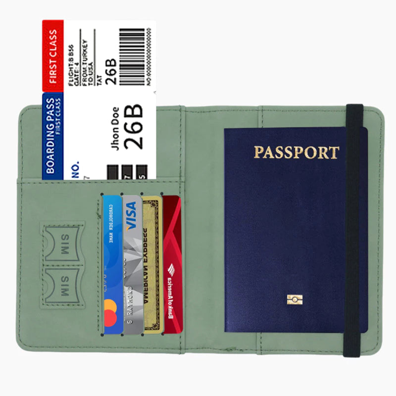 Carteira Porta Passaporte