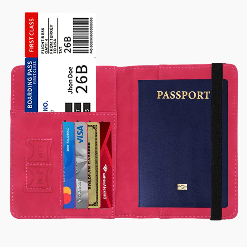 Carteira Porta Passaporte