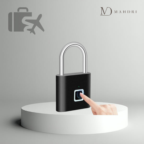 Cadeado de Impressão Digital com Carregamento USB - Touch Lock